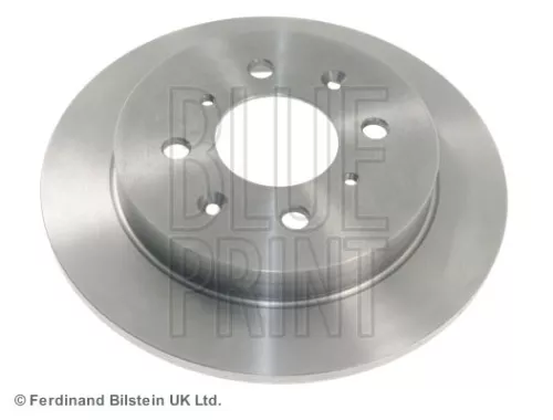 2x BLUE Print Rear Solid Brake Discs For Honda City Civic Jazz