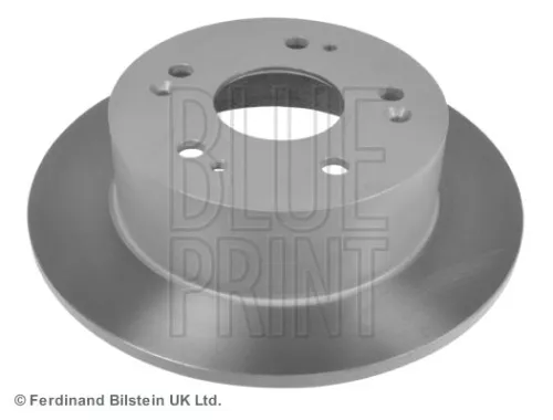 2x BLUE Print Rear Solid Brake Discs For Honda Integra