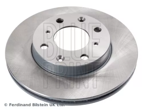 2x BLUE Print Front Internally Vented Brake Discs For Honda Jazz