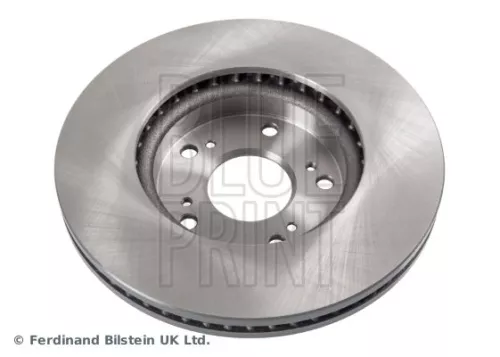 2x BLUE Print Front Internally Vented Brake Discs For Honda Civic