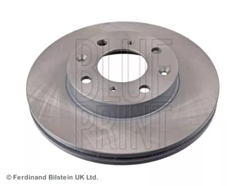 2x BLUE Print Front Internally Vented Brake Discs For Honda Brio Civic Crx