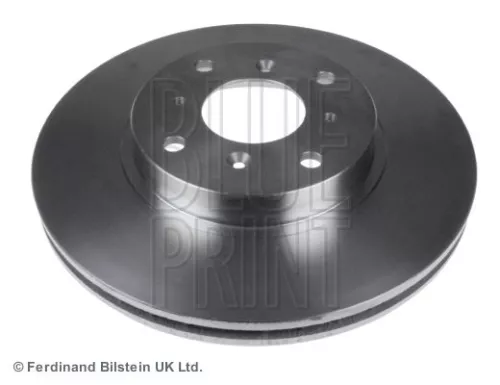 2x BLUE Print Front Internally Vented Brake Discs For Honda Civic Prelude