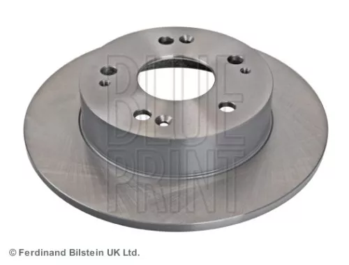 2x BLUE Print Rear Solid Brake Discs For Honda Accord Civic Integra