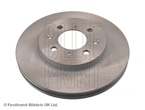 2x BLUE Print Front Internally Vented Brake Discs For Honda Civic