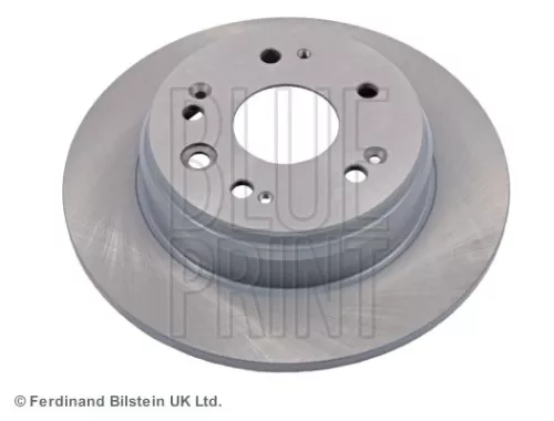 2x BLUE Print Rear Solid Brake Discs For Honda Cr-v Crossroad Stream