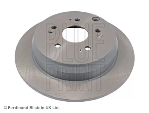 2x BLUE Print Rear Solid Brake Discs For Honda Cr-v