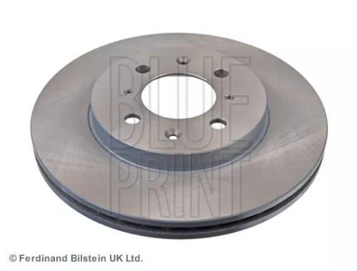2x BLUE Print Front Internally Vented Brake Discs For Honda City Jazz