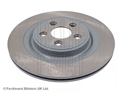2x BLUE Print Rear Internally Vented Brake Discs For Jaguar S-type Xf Xj Xk Xk 8
