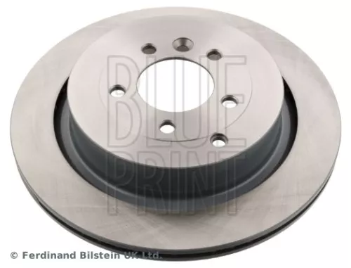 2x BLUE Print Rear Internally Vented Brake Discs For Land Rover Discsovery Range Rove