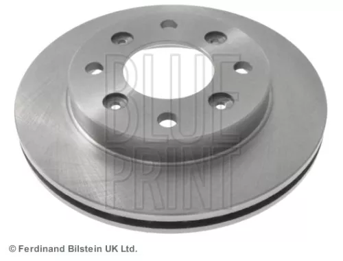 2x BLUE Print Front Internally Vented Brake Discs For Rover Tata Cityrover Indica In
