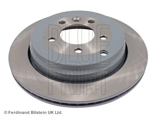 2x BLUE Print Rear Internally Vented Brake Discs For Land Rover Discsovery Range Rove