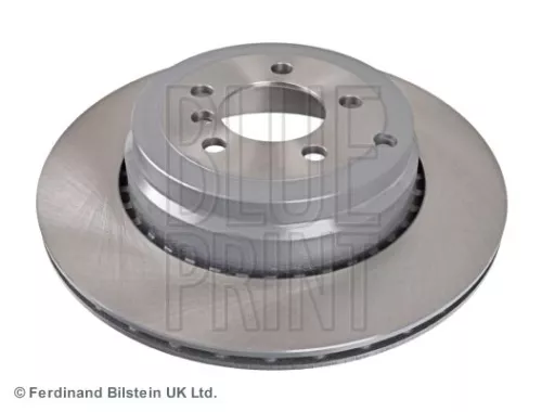 2x BLUE Print Rear Internally Vented Brake Discs For Land Rover Range Rover