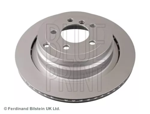 2x BLUE Print Rear Internally Vented Brake Discs For Land Rover Range Rover