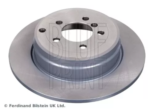 2x BLUE Print Rear Solid Brake Discs For Land Rover Range Rover