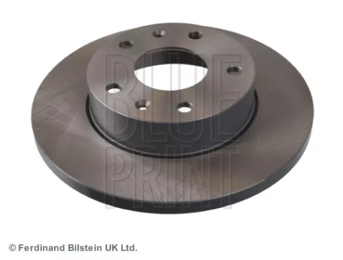 2x BLUE Print Front Solid Brake Discs For Land Rover Freelander