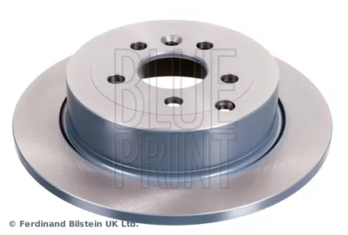 2x BLUE Print Rear Solid Brake Discs For Land Rover Freelander 2