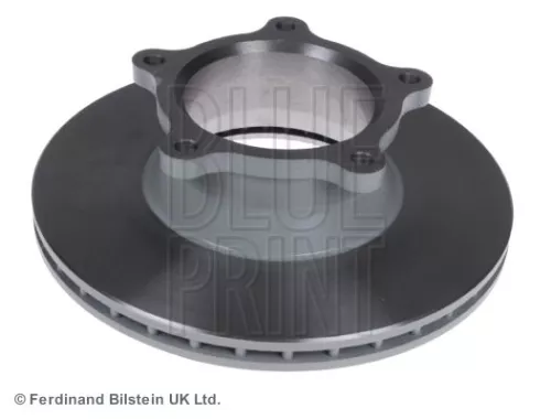 2x BLUE Print Front Internally Vented Brake Discs For Tata Safari Telcoline