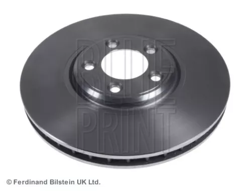 2x BLUE Print Front Internally Vented Brake Discs For Jaguar S-type Xj