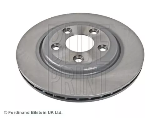 2x BLUE Print Rear Internally Vented Brake Discs For Jaguar S-type Xj