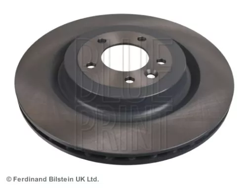 2x BLUE Print Rear Internally Vented Brake Discs For Land Rover Defender Discsovery R