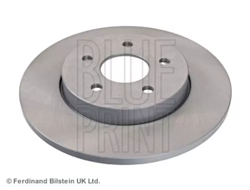 2x BLUE Print Rear Solid Brake Discs For Ford Jaguar Mondeo X-type