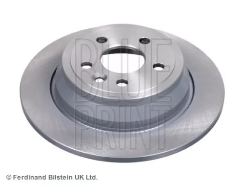 2x BLUE Print Rear Solid Brake Discs For Land Rover Freelander 2