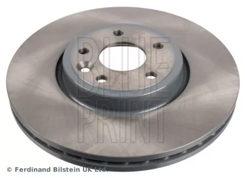 2x BLUE Print Front Internally Vented Brake Discs For Jaguar Xe
