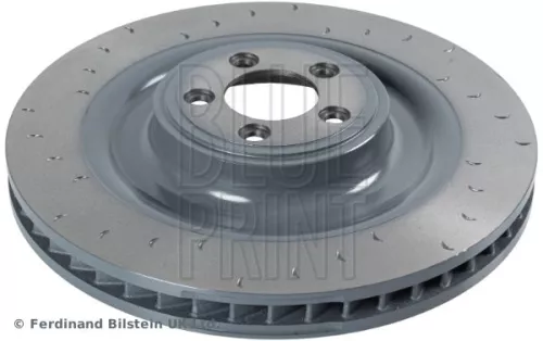BLUE Print Front Left Slotted/internally Vented Brake Discs For Jaguar Xk