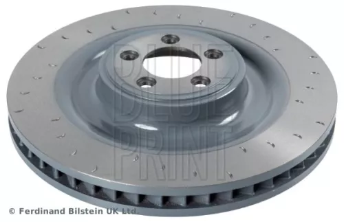 BLUE Print Front Right Slotted/internally Vented Brake Discs For Jaguar Xk