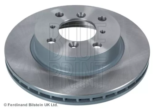 2x BLUE Print Front Internally Vented Brake Discs For Suzuki Baleno
