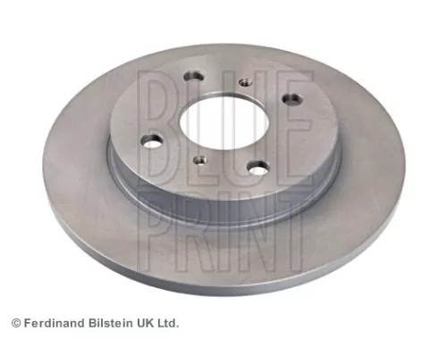 2x BLUE Print Rear Solid Brake Discs For Suzuki Baleno