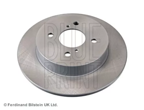 2x BLUE Print Rear Solid Brake Discs For Suzuki Ignis
