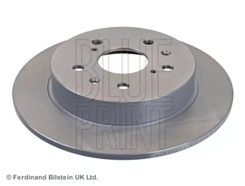 2x BLUE Print Rear Solid Brake Discs For Suzuki Swift Sx4
