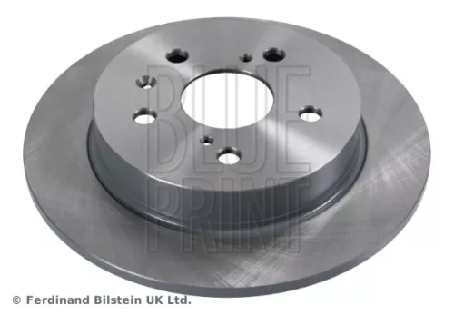 2x BLUE Print Rear Solid Brake Discs For Fiat Suzuki Sedici Sx4
