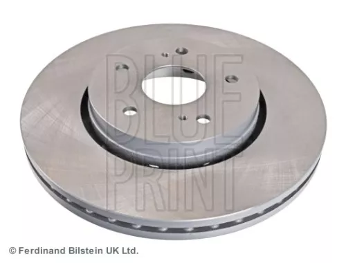 2x BLUE Print Front Internally Vented Brake Discs For Suzuki Kizashi