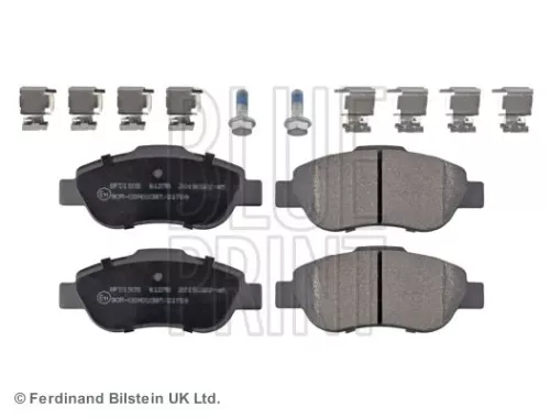 Blue Print Front Brake Pad Set For Fiat Panda