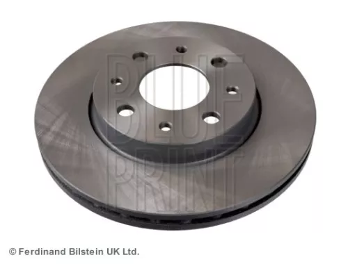 2x BLUE Print Front Internally Vented Brake Discs For Fiat Ford 500 500 C Ka Panda U
