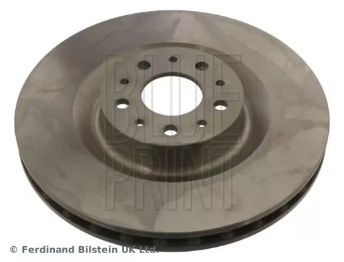2x BLUE Print Front Internally Vented Brake Discs For Fiat Opel Vauxhall 500l Combo 