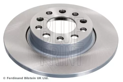 2x BLUE Print Rear Solid Brake Discs For Alfa Romeo Fiat Jeep 159 500x Brera Compass