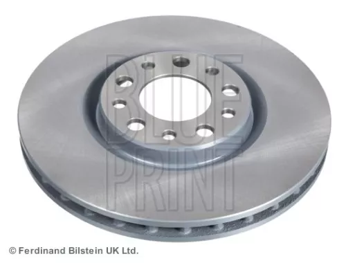 2x BLUE Print Front Internally Vented Brake Discs For Alfa Romeo Fiat Jeep 159 500x 