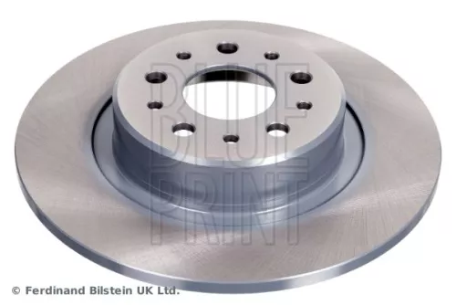 2x BLUE Print Rear Solid Brake Discs For Alfa Romeo 147 156 Gt