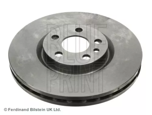 2x BLUE Print Front Internally Vented Brake Discs For Citroën Fiat Lancia Peugeot 80