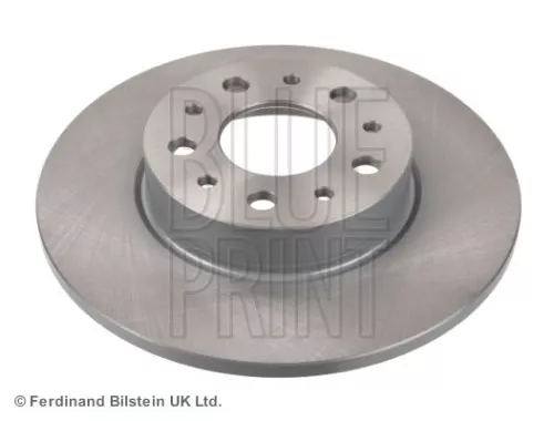 2x BLUE Print Rear Solid Brake Discs For Fiat 500l Tipo
