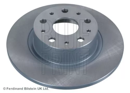 2x BLUE Print Rear Solid Brake Discs For Alfa Romeo Lancia 166 Kappa