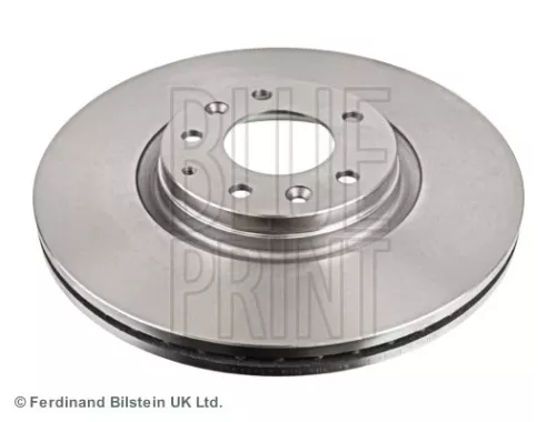 2x BLUE Print Front Internally Vented Brake Discs For Mazda 6
