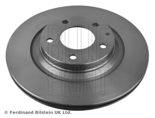 2x BLUE Print Rear Internally Vented Brake Discs For Mazda Rx-8