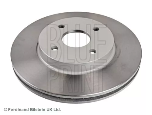 2x BLUE Print Front Internally Vented Brake Discs For Mazda 2 Verisa
