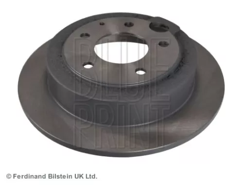 2x BLUE Print Rear Solid Brake Discs For Mazda Xedos 9