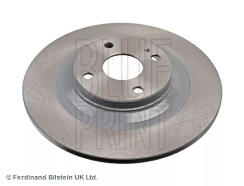 2x BLUE Print Rear Solid Brake Discs For Mazda Mx-5