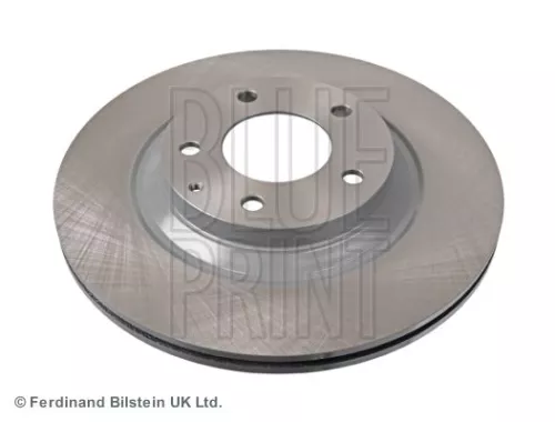 2x BLUE Print Rear Internally Vented Brake Discs For Mazda Rx-8